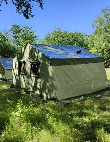 Изготавливаем солдатские палатки в Стаханове вместимостью <strong>до 70 человек</strong>