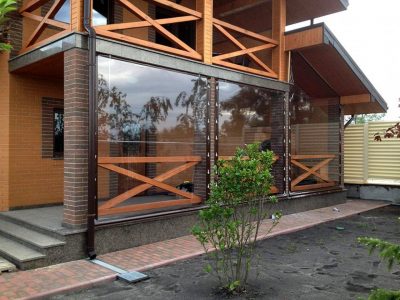 Мягкие окна рулонные автоматические